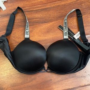 NWT Victoria Secret Bombshell Bra with Rhinestone Straps